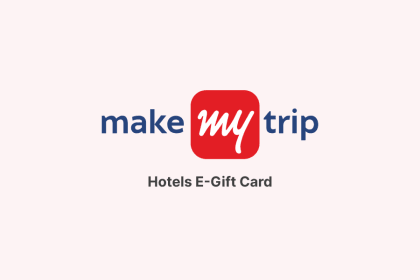MakeMyTrip - Hotels E-Gift Card Only